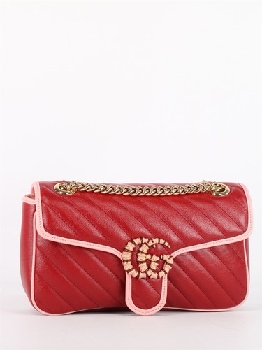 구찌 여성 크로스백 숄더백 Marmont bag small red 443497