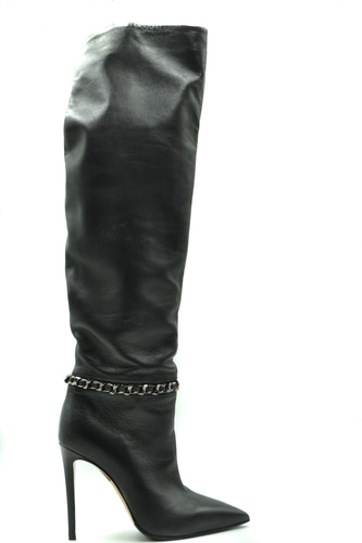 NINALILOU 여성 부츠 Black Leather EZBC115023