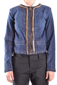 엘리자베타 프렌치 여성 아우터 바람막이 자켓 Blue Cotton EZBC050025