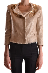 엘리자베타 프렌치 여성 블레이져 자켓 Gold Cotton EZBC050032