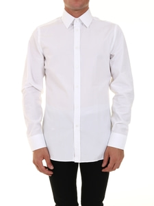 구찌 남자 셔츠 Classic white cotton 625884