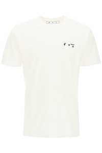 오프화이트 남자 상의 ow logo t-shirt OMAA027F21JER001 0110