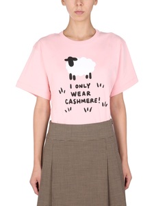 모스키노 여성 티셔츠 SHEEP 프린트 12015860