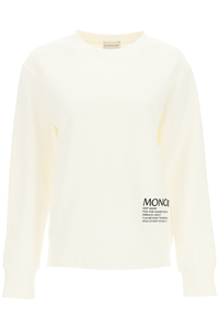 몽끌레어 여성 basic crewneck sweater with logo 8G000 033