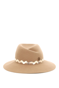 메종미쉘 virginie hat with wavy band 1001160001 TRUCM