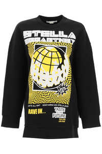 스텔라맥카트니 여성 rave print sweatshirt 604065 1000