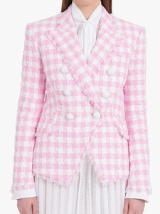 발망 여성 자켓 블레이저 White/pink WF1SG000C307