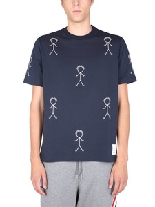 톰브라운 남자 티셔츠 CREW NECK MJS164A