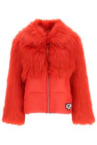 엠시엠 여성 아우터 점퍼 faux fur puffer jacket MFCBAMM02 R0