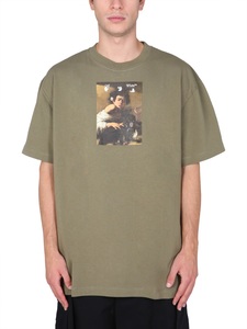 오프화이트 남자 티셔츠 CARAVAGGIO OMAA038