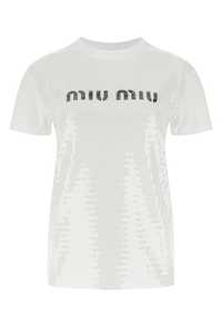 미우미우 여성 티셔츠 MJN3191ZSB F0009