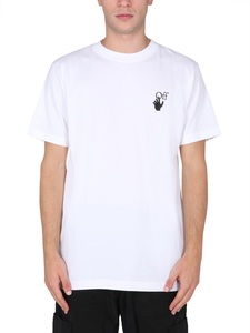 오프화이트 남자 티셔츠 ARROW DEGRADE OMAA027